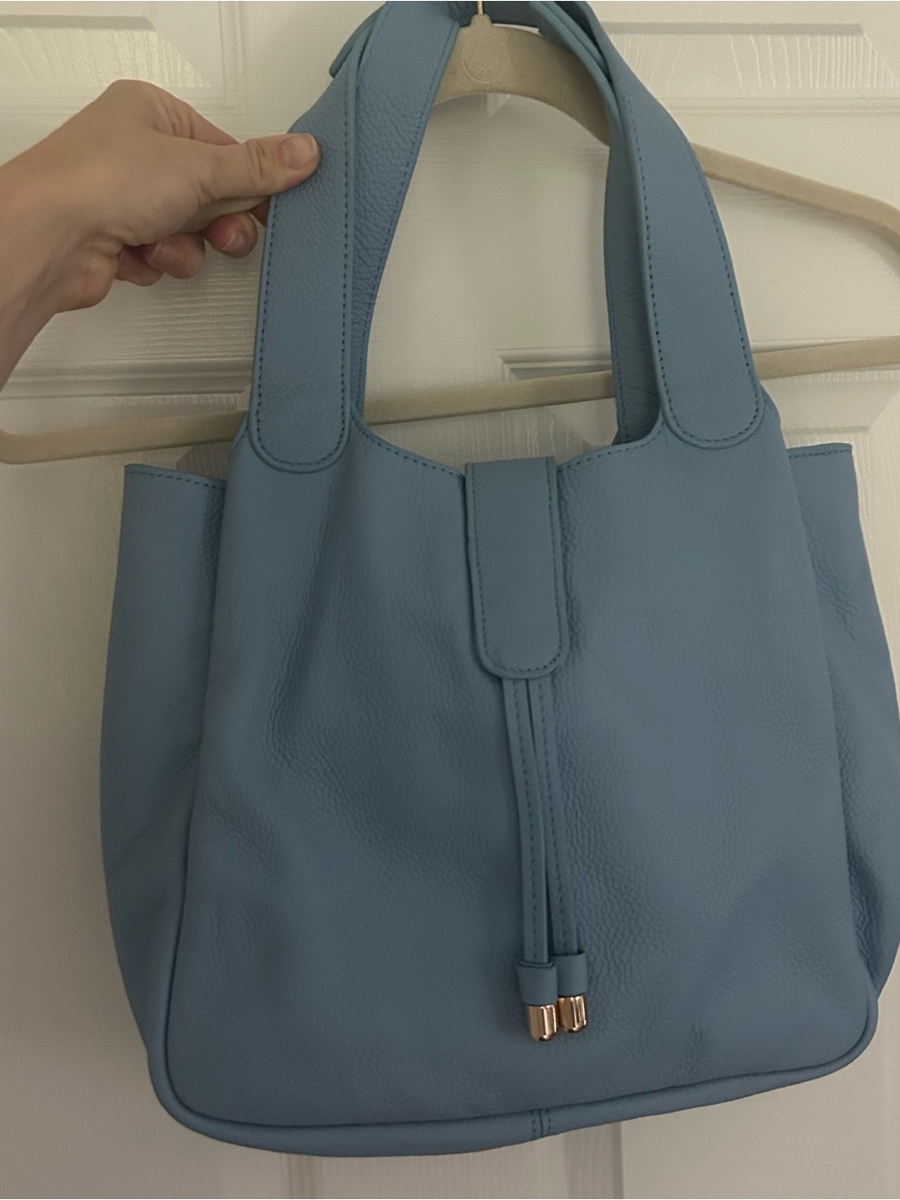 Laggo Jane- beautiful Blue -premium quality leather